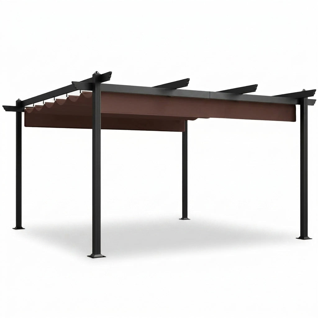 Retractable Pergola Canopy — Studio Shot