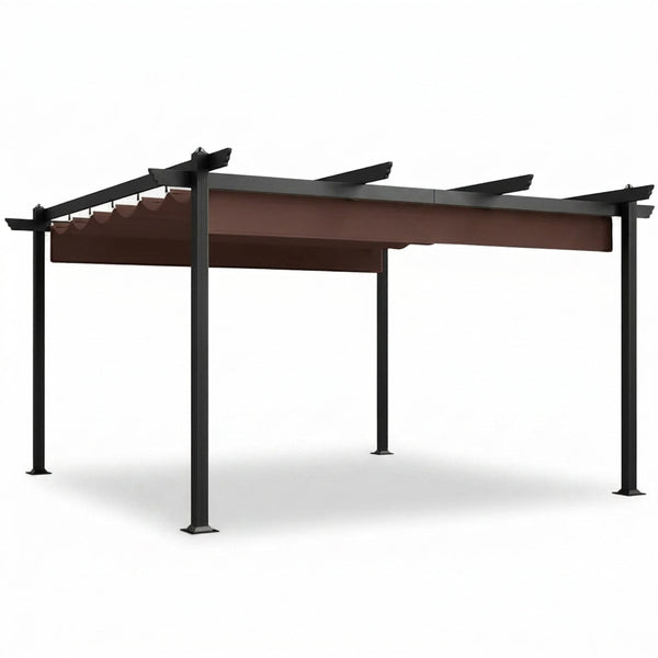 Retractable Pergola Canopy — Studio Shot